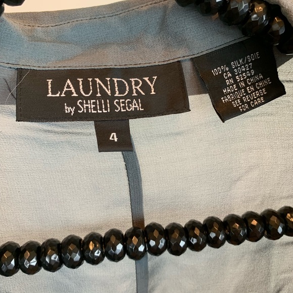 Laundry by Shelli Segal silk shirt - Picture 3 of 5